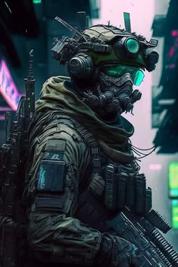 cyberpunk inspired call of duty : modern warfare