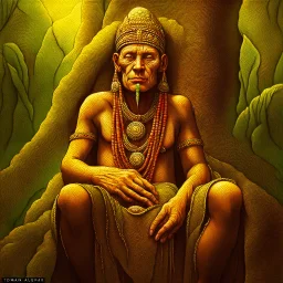 *A thousand years ago, deep in the darkest jungles of the amazon, the ancient Incas discovered the mystical vibe. They grew up, a sacred psychoactive, hallucinogenic drink. The holy Ayahuasca.*** By Tomasz Alen Kopera, Dariusz Zawadzki, Andreja Peklar, Ivan Shishkin, ultra detailed, ultra realistic, a masterpiece, polished, crisp quality. Modifiers: elegant intricate masterpiece photorealistic beautiful hyperrealistic high definition crisp quality ornate Tomasz Alen Kopera ultra HD © Crystaldel