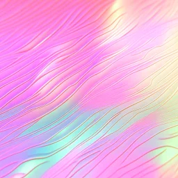 An holographic background with iridescent hologram texture in light pink foil colors.