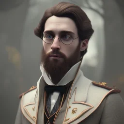 Full body, 3d render, Harry Potter 1800's men style, 1800's hair style, 1800's men clothes style, hyper realistic, octane render, unreal engine 5, 8k, palace background, uhd