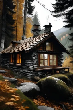 Remote cozy house