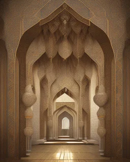 A house of Iranian Islamic architecture