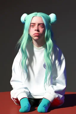 Billie Eilish, white socks