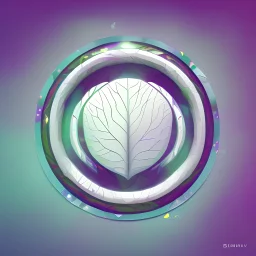 i want you to generate a logo for a new company named "SpiniLeaf" or Spinny Leaf. Something resembeling a spinning leaf, no words, HQ, digital art