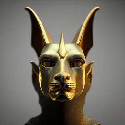 anubis black and gold