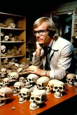 jeffrey Dahmer obsessed with animal bones, killed and stored the remains altar out of the skulls of his victims