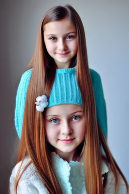 a cute and russian 11 year old girl