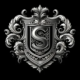 Super logo CREST, dark fantasy settings, 4K, 8K, 3D, Exquisite detail-logotype, very detailed elegant style, 3-Dimensional, hyper realistic CREST, extremely detailed, hyper realistic, 3d render, photo