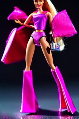 Barbie as one of the transformers