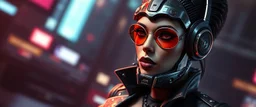 airbrush 3d rendering, mafia cyberpunk stylish lady dr smick Vex is now officially in stasis. No experiments. No clones. No accidental galaxy-ending breakthroughs. motion blur background,