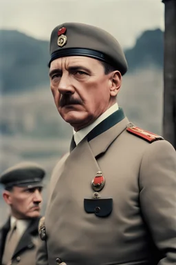 اروع صوره ملونه بدقة HD للقائد ادولف هتلر