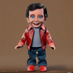 Fonzie toy doll 1977 realistic