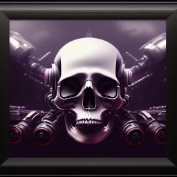 cyberpunk style ink ball skull picture in detailed frame, big black eyes, unreal engine 5, 8k resolution, photorealistic, ultra detailed, frame extreme sharp, accurate