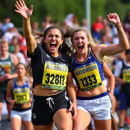 Crazed female athletes.