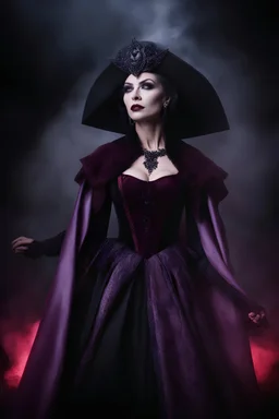 an extremely stacked Annabella Lugosi as Countess Dracula - gradated Background, professional quality studio 8x10 UHD Digital photograph by Scott Kendall - multicolored spotlight, Photorealistic, realistic stock photo, Professional quality Photograph. colored Fog - Multicolored lightning, 3D heart