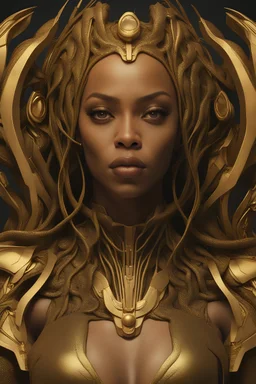 beyoncé realistic, unreal engine 5, anime, sf, intricate artwork masterpiece, ominous, matte painting movie poster, golden ratio, trending on cgsociety, intricate, epic, trending on artstation, by artgerm, h. r. giger and beksinski, highly detailed, vibrant, production cinematic character render, ultra high quality model