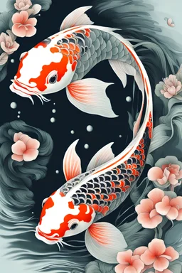 koi arm tattoo