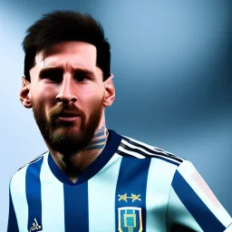 lionel messi, with argentina flag, highly detailed, wings, soft studio lighting, background 64k