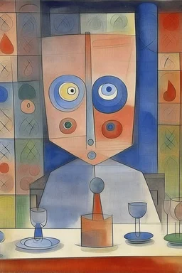 the ghost at the banquet no one acknowledges; Paul Klee