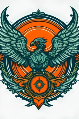 buatkan saya logo kelas dengan tema garuda
