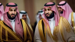 ولي العهد محمد بن سلمان يضرب نفسه بالسلاسل