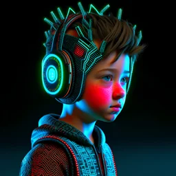 Boy cyber 3D