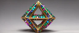 penrose triangle jeweled impossible figure