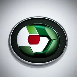 skoda car brand logo futuristic badge