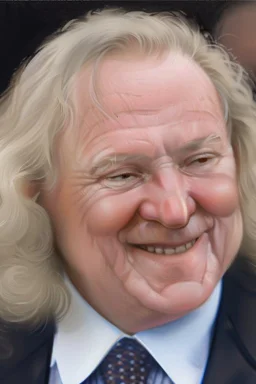 rich old man portrait