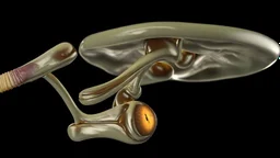 a picture of a dark, comedic, anatomically correct skull of a smiley face, photo realistic, highly detailed, yellow, old, part of a collection of bones on display on a scientists shelving