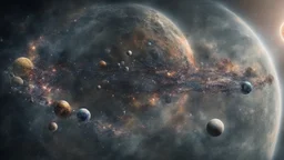matrix universe, space, planets, god creations