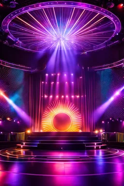 luxury disco stage