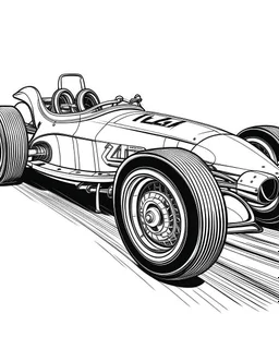 racing car coloring pages