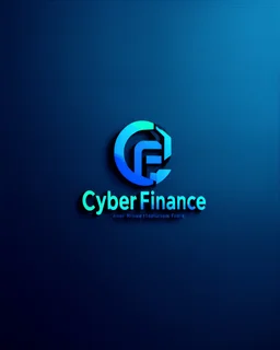 Cyber Finance logo Simple, easy and beautiful logo