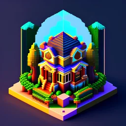 (((((3d pixel art nft style))))) ((( with a strong focus on the details))) ((((best quality, ultra-detailed, UHD 32k, vector illustration, nft character, trending on all NFT marketplaces, valued at a record-breaking price to purchase nft))))