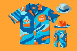 cool fun beach brand beach wear design abstract objects like havana brand full page like basqiat