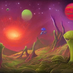 Alien world