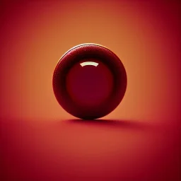 a red stone ring on a pedal, Bokeh, shallow depth of field, blur, out-of-focus background, Macro lens, highly detailed