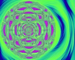 Buddha, bliss, fractal