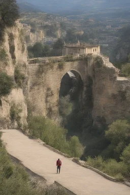 The bridge of Ronda Spain,