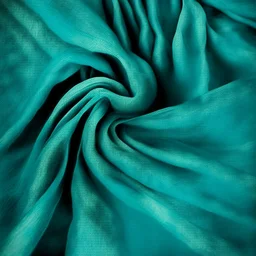 turquoise cloth