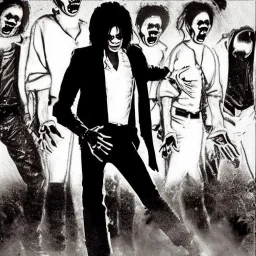 Michael jackson thriller zombie