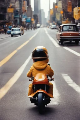 Mesmerized By The Sights Of Earth In The 1970s This Little Guy Misses His Ride Home