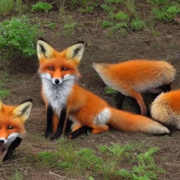 So many Foxes