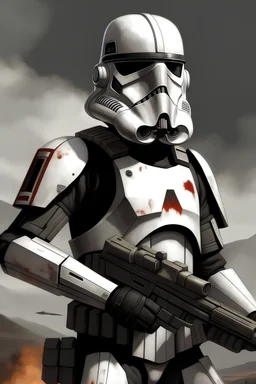 Spain as a Star wars clone trooper