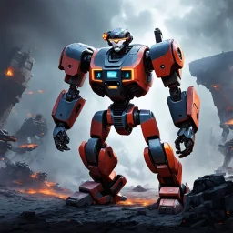 AI APOCOLYPSE DESTRUCTION AND CHAOS ROBOT WAR