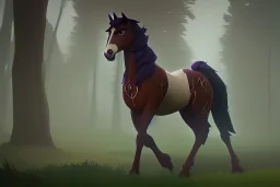 forest horse