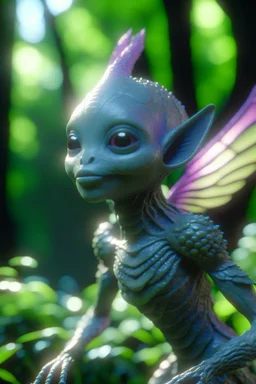 fairy alien ,3d 4k octane render, smooth, sharp focus, highly detailed, unreal engine 5,