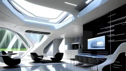 futuristic internal house