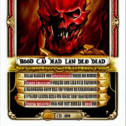 Blood war dead card king